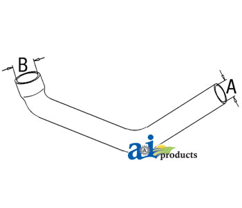 A-120780C1 Radiator Hose, Upper
