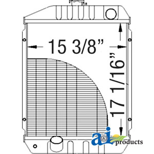A-CH19296 Radiator