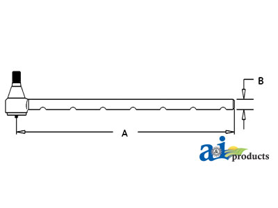 A-65079C91 Tie Rod, Long