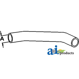A-SBA310160932 Radiator Hose, Upper