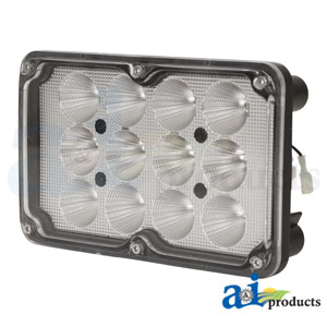 A-WL1295 Work Lamp, LED, Flood / Spot Combo, Rectangle