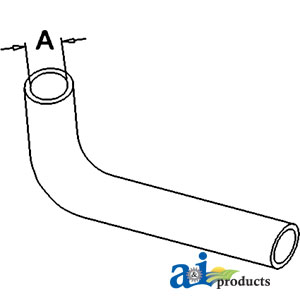 A-SBA310160380 Radiator Hose, Upper
