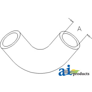 A-15531-72870 Radiator Hose, Water Pump to Tube