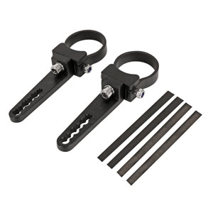 A-BC202 Bar Clamp W/ Slot Fixing, 1.75", 2PK