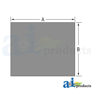 A-CFM260 Floor Mat Material, Bulk 72" X 60