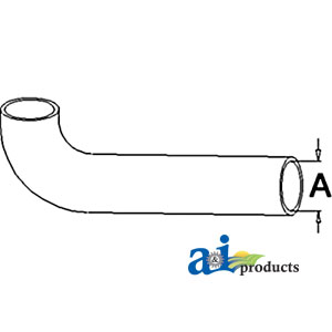 A-A143930 Radiator Hose, Upper