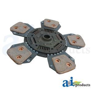 A-AL67974 Trans Disc: 12.875", 5-button, Feramic, Spring Loaded, 15 Spline