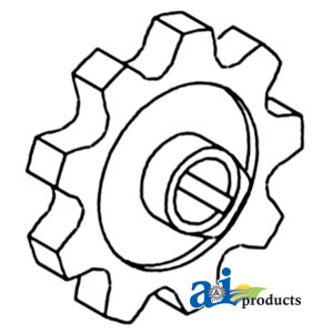 A-773824 Sprocket, Clean/Tailing Auger