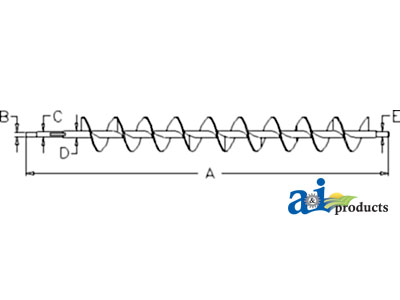 A-AH162153 Auger, Clean Grain, Lower