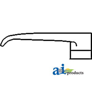 A-F63925 Handle, Chrome, Inner