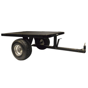 A-B1UTV1019RL 1000 LB. UTV ATV FLAT BED CART W/ SIDE RAILS