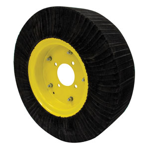 A-814-059C Tail Wheel, 6X9 4 Bolt, Laminated Tire