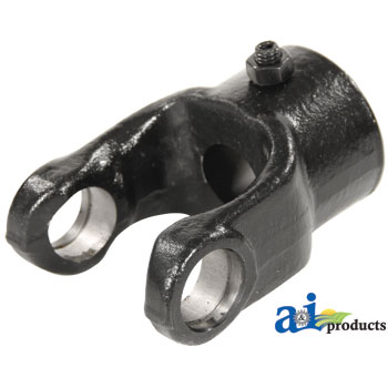 A-W041088-A Implement Yoke, Round Bore 25mm w/ 8mm Keyway