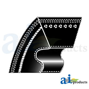 A-AX83 Cogged Classical V-Belt (1/2" X 85")