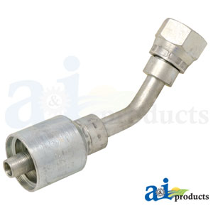 A-F-DL4506-12-18-W Din Light 24° Seat 45° Female Swivel O-Ring