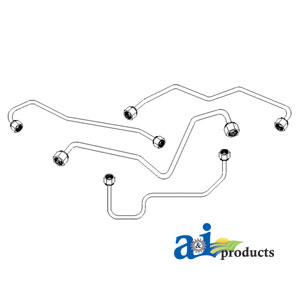 A-FPL2200 Injection Line Set, #4 Cylinder