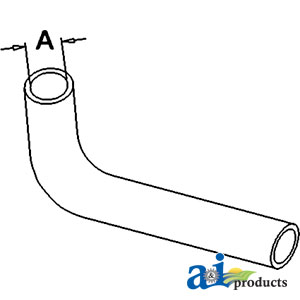 A-SBA310160050 Radiator Hose, Upper