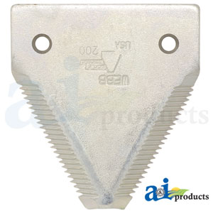 A-205-033 Sickle Section; XHTSPL, 60°, Top Countersink