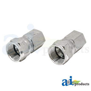 A-43D23 Female JIC Swivel X Female NPT Straight Adapter
