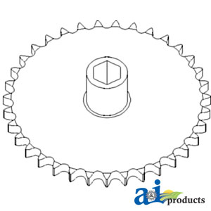 A-199647C1 Sprocket, Driving