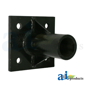 A-BCH45S Bracket, Bale Point Bolt On, Square Mount, For 45mm Points