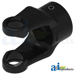 A-800-4424 Round Bore Implement Yoke (w/ Keyway & Set Screw)