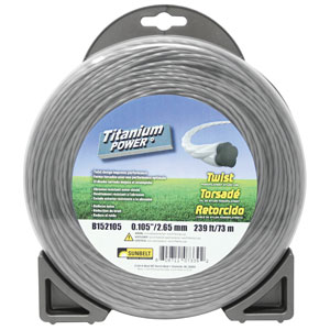 A-B152105 Titanium Power Trimmer Line, .105" twist
