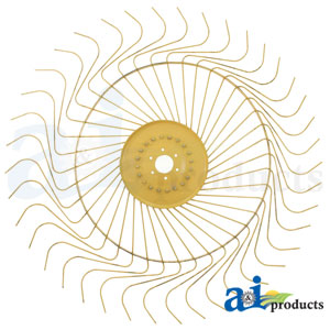 A-90095347 Rake Wheel Complete, (RH), 6.7MM