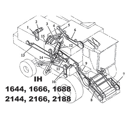 A-1541569C1 Belt, Cleaning Fan Drive