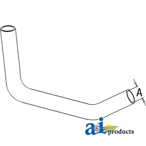 A-D4NN8260C Radiator Hose, Upper