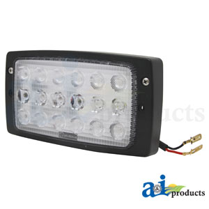 A-WL6280 Work Lamp, LED, Flood / Spot Combo, Rectangle