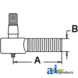A-379551R92 Tie Rod, Short