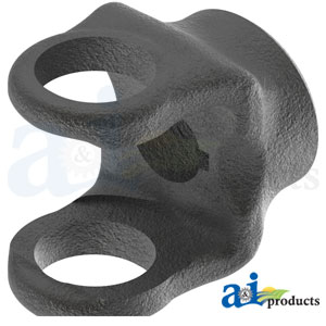 A-10001-1044 Implement Yoke, 5/8" Round Bore, 3/16" Keyway, w/ Set Screw