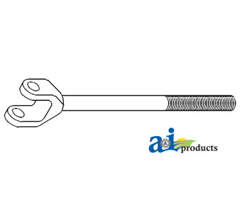 A-897655M92 Yoke, 1" Dia. (LH)