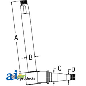 A-3389319 Spindle (LH)
