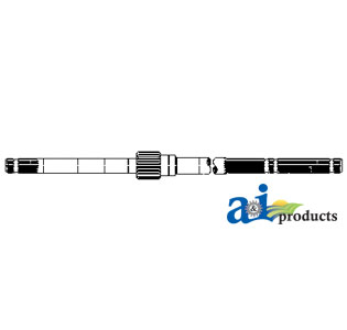 A-AH152937 Shaft Assy, w/Hub, Variable Drive Sheave & Mountings, Front
