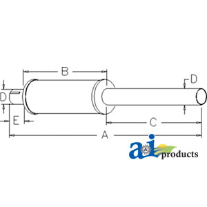 A-529372R1 Muffler