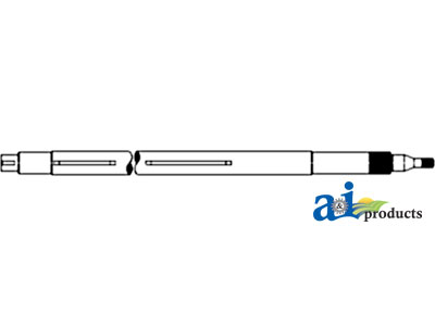 A-H140042 Shaft, Threshing Cylinder (Dual Range)