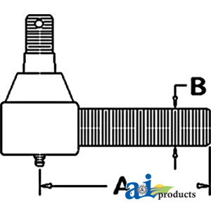 A-CAR98855 Tie Rod End (LH)