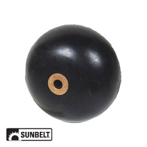 A-B1SC95 CASTER-SMOOTH, DECK, 4.5X3, BLACK
