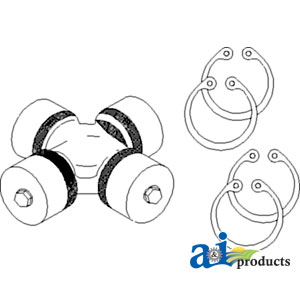 A-87361037 Spider; MFWD Drive Shaft