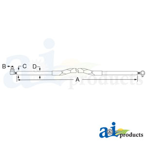 A-87332622 Tie Rod Assembly