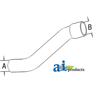 A-R52426 Radiator Hose, Upper