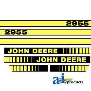 A-JD2955 Hood Decal