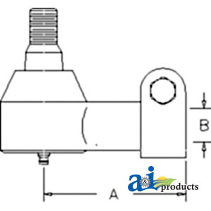 A-E7NN3B539AB Cylinder End (RH)