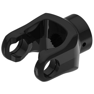 A-801-7921 Clamp Yoke (1 3/8" - 21 Spline) W/ Pin Hole / 2500 Series