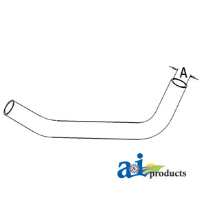 A-C9NN8260A Radiator Hose, Upper
