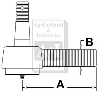 A-1044294M91 Tie Rod, Outer (RH)