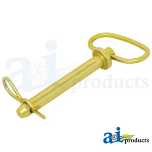 A-HPL102 Hitch Pin, Machined, 5/8" x 4 1/4