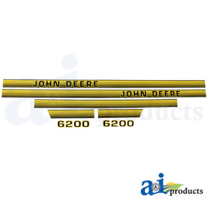 A-JD6200 Hood Decal